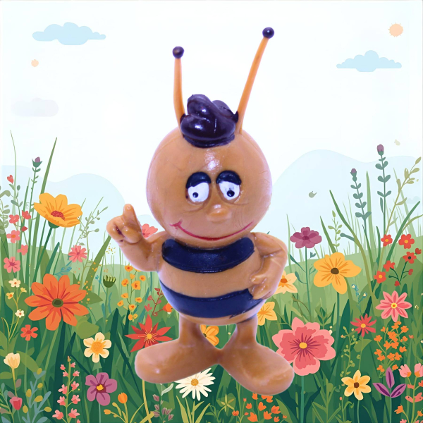 Willie Figur Schleich (1972) | Biene Maja PVC Vintage | hoppla-stuff.de